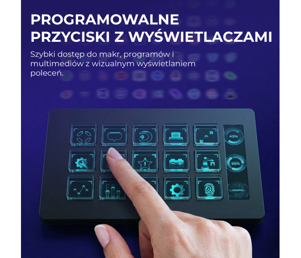 Ajazz AKP153E USB czarny - 1536405 - zdjęcie 7